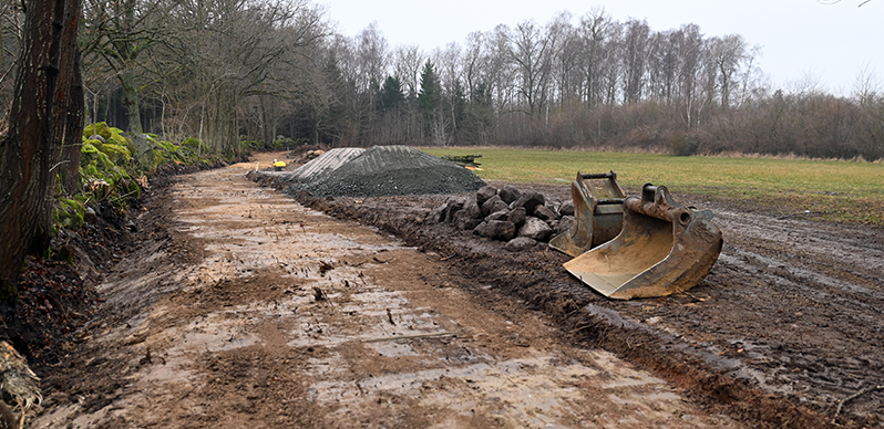 Cykelväg mellan Ivetofta och Norreskog