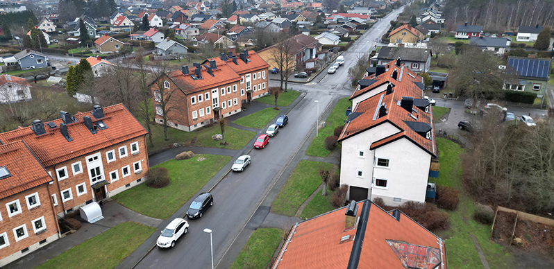 Schaktarbete Hagagatan