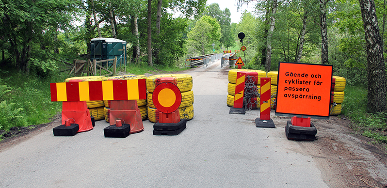 Ny bro till Åsens avfallsanläggning