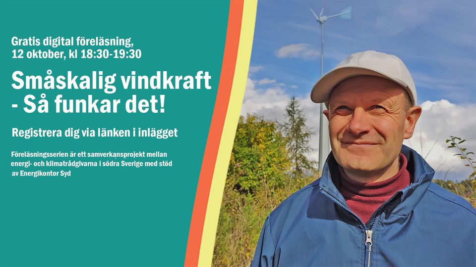 Webinarie småskalig vindkraft