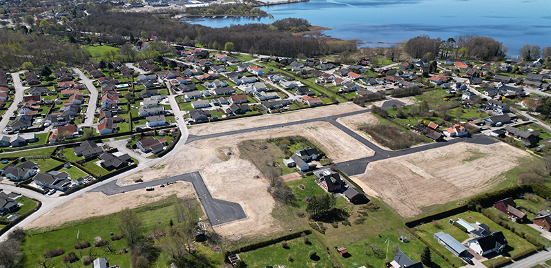 Tomterna i anslutning till Dygdernas väg klara