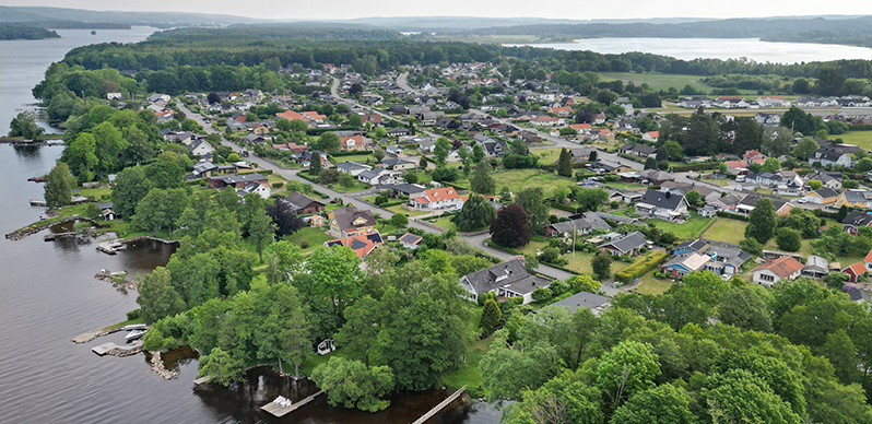 Schaktarbete Strandvägen och Kyrkvägen Schaktarbete Strandvägen och Kyrkvägen