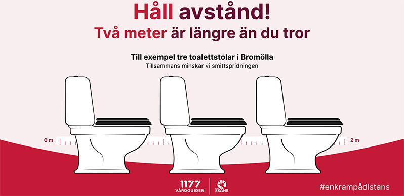 Håll avstånd