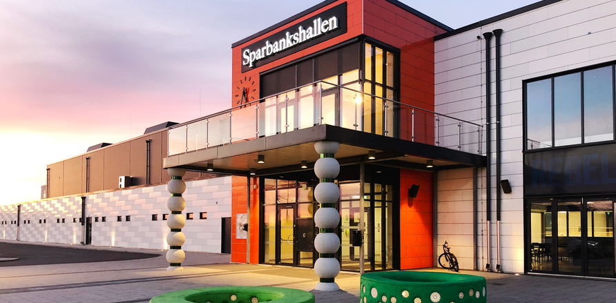 Planer och lokaler i Sparbankshallen