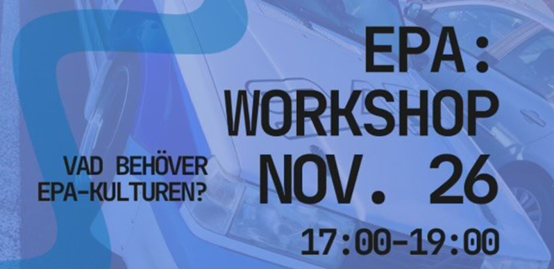 EPA-workshop i Gallerian