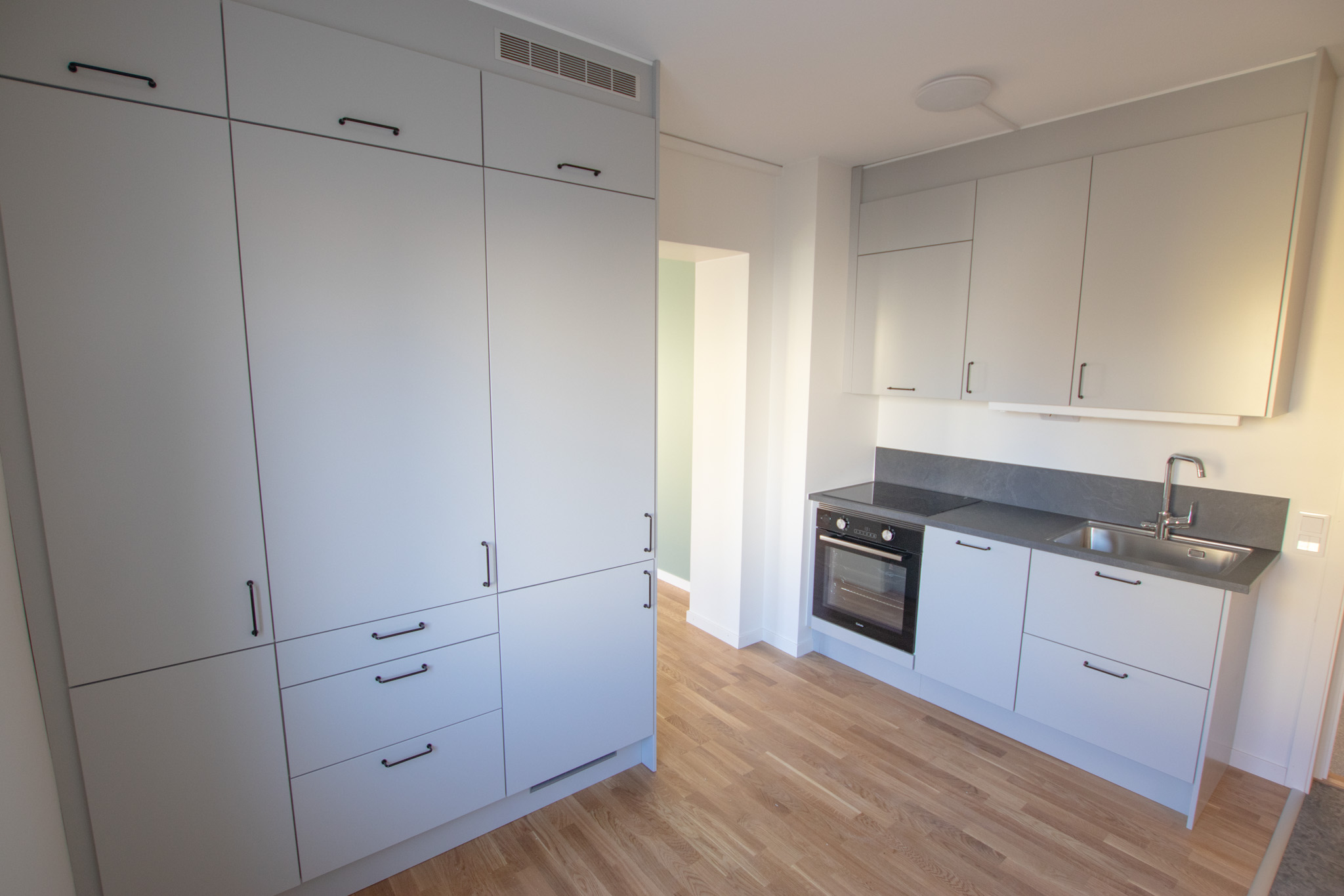 Kök, studentlägenhet