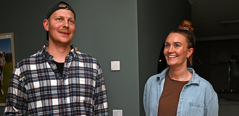 Erik Lönnestig och Liv Alm Astergren