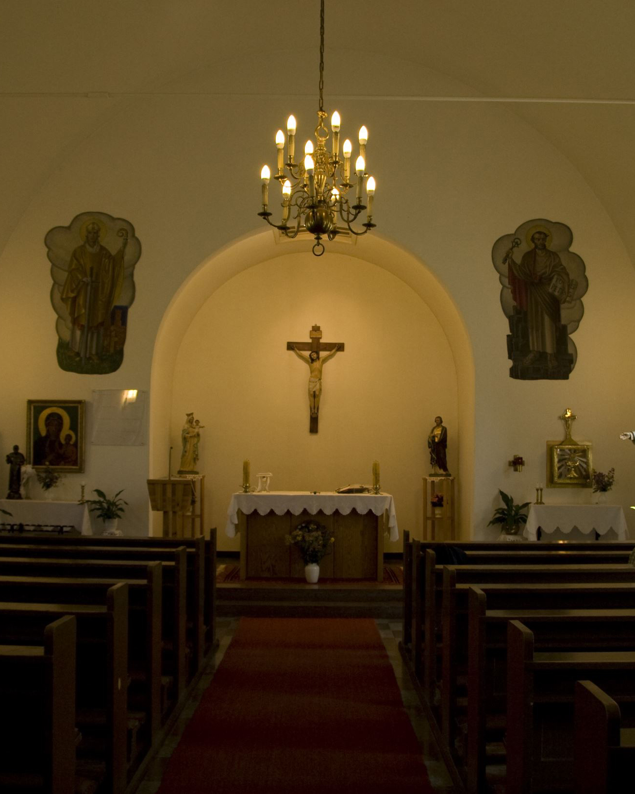 St Petri Kyrka, interiört